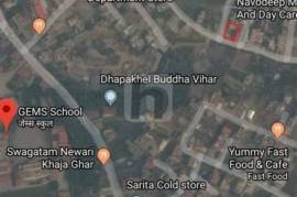 Urgently land on sale Dhapakhel lalitpur 36lakh per Anna