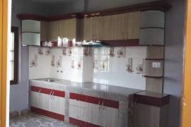 New semi furnished house on sale